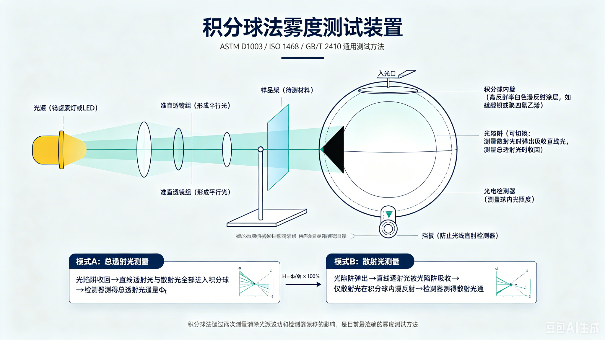 雾度测试标准有哪些？如何测量雾度？