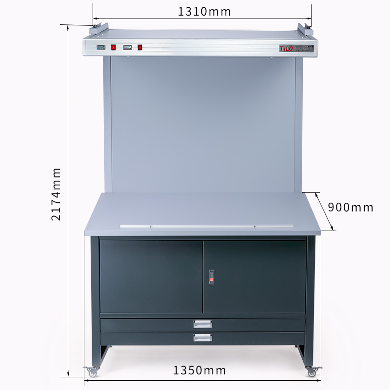 标准光源看样台CC120-E尺寸